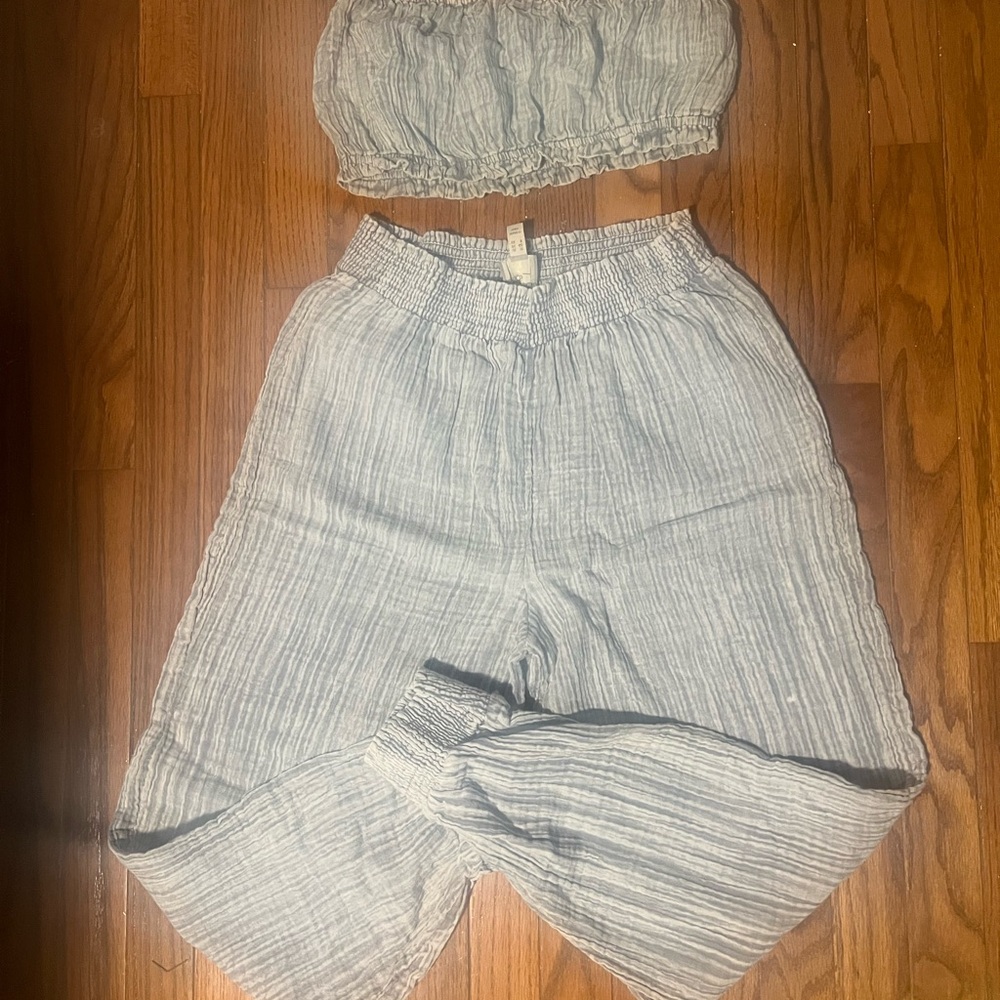 ASOS Gray Two-Piece Set